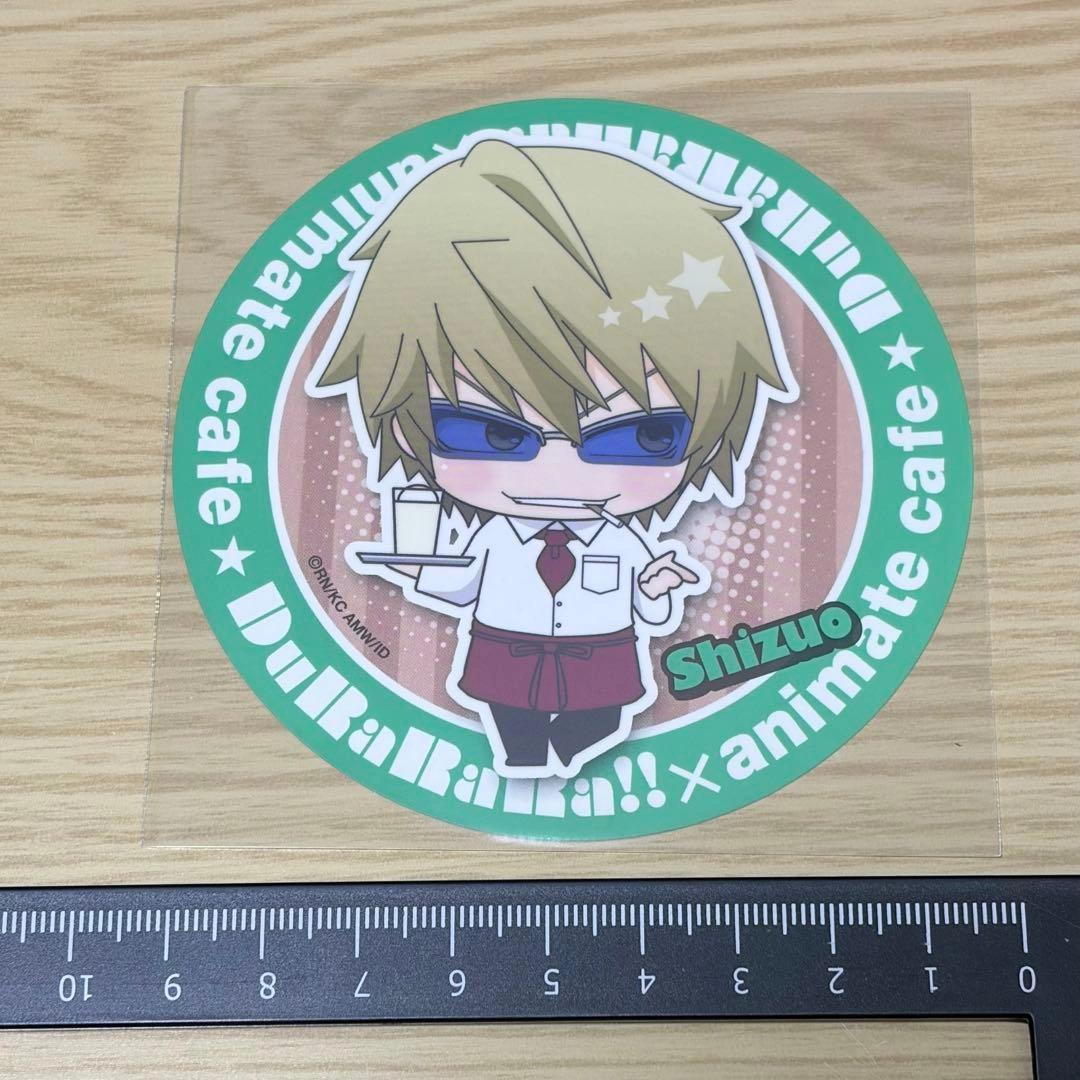 デュラララ 平和島 静雄 アニメイトカフェ コースター 非売品 特典 コラボの写真3枚目