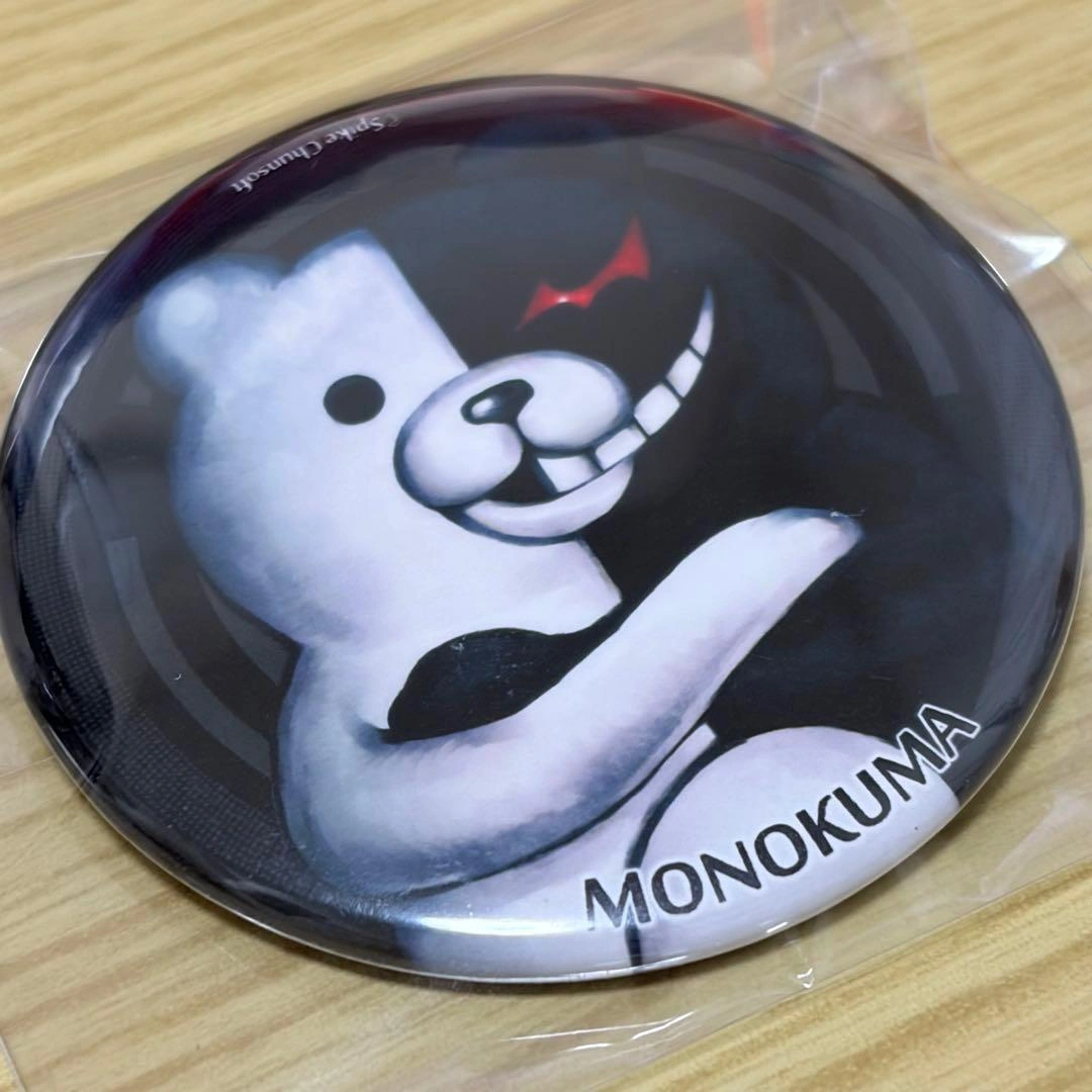 ダンガンロンパ 超高校級 缶バッジ グッズ ガチャガチャ モノクマ ピンバッジの写真2枚目