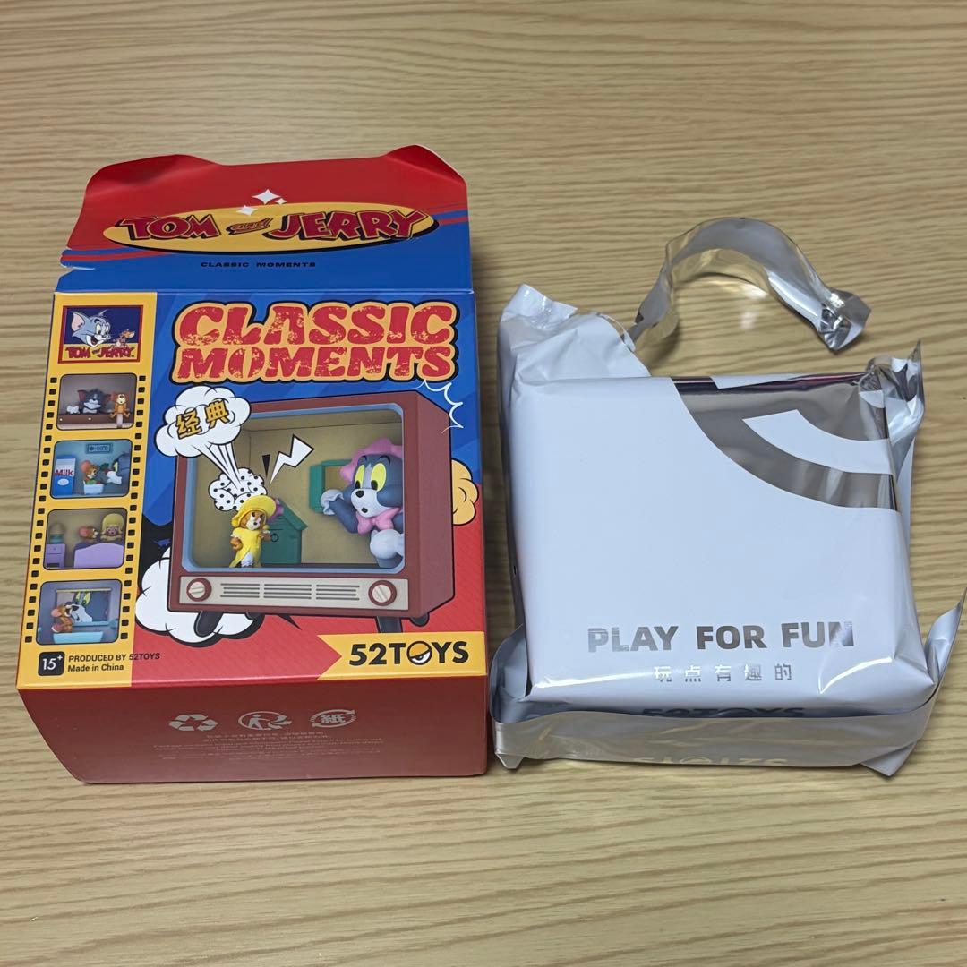 トムとジェリー　フィギュア　トムジェリ　52toys クラシックモーメント