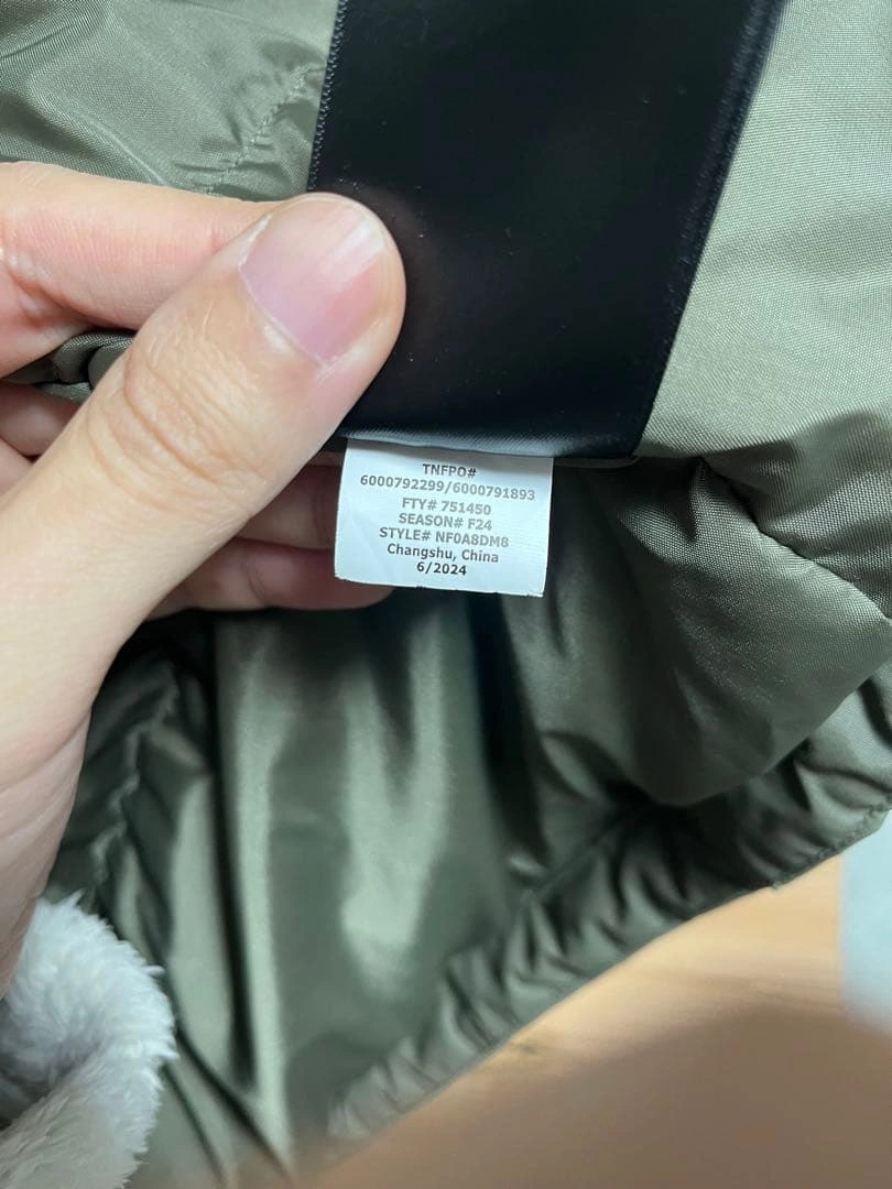 The North Face メンズ フード付きダウンジャケットNF0A8DM8の写真3枚目
