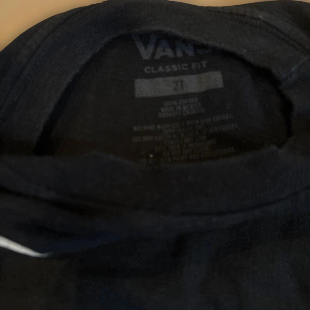 VANS 炎のグラフィック Tシャツ 2Tの写真2枚目