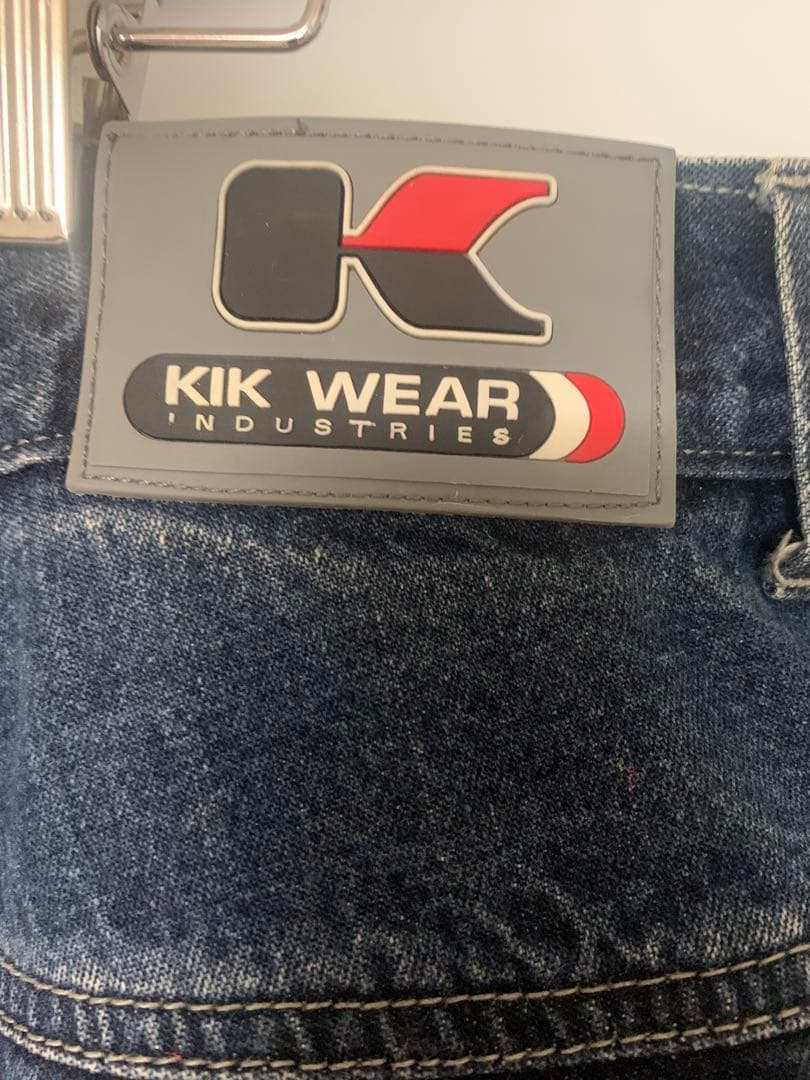 希少】90s Kikwear RAVE JEANS 極太 袴 裾幅58cm - キャロット（Karrot）