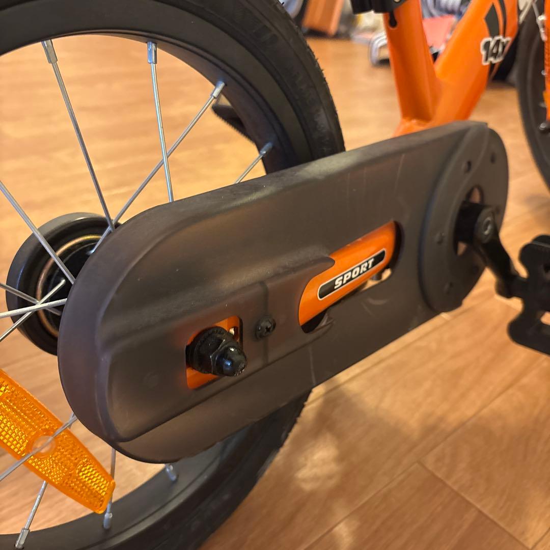 STRIDER 14X オレンジ 子供用自転車の写真6枚目