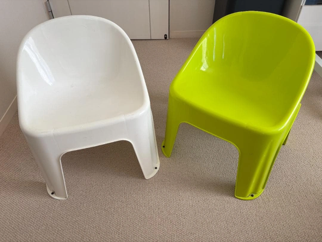 【IKEA】キッズチェア(2個セット)