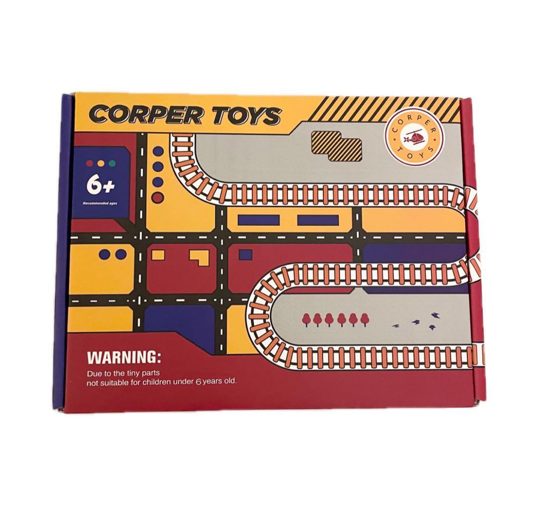 CORPER TOYS モンテッソーリ知育玩具 マルチカラー ウッドブロック