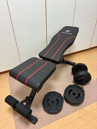 ダンベルのセットの写真2枚目