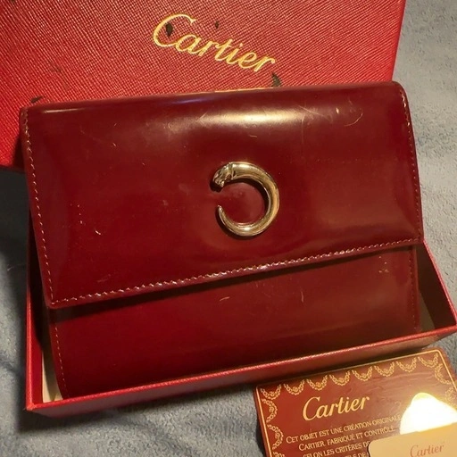 Cartierカルティエ パンテール 3つ折り財布 ギャランティカードあり