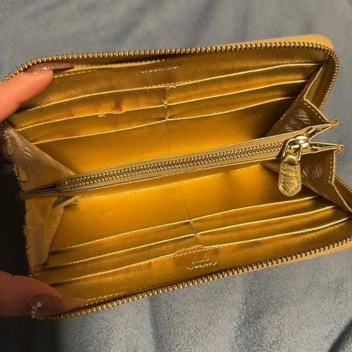 PRADA プラダ 長財布 サイフィアーノ プラティノの写真3枚目