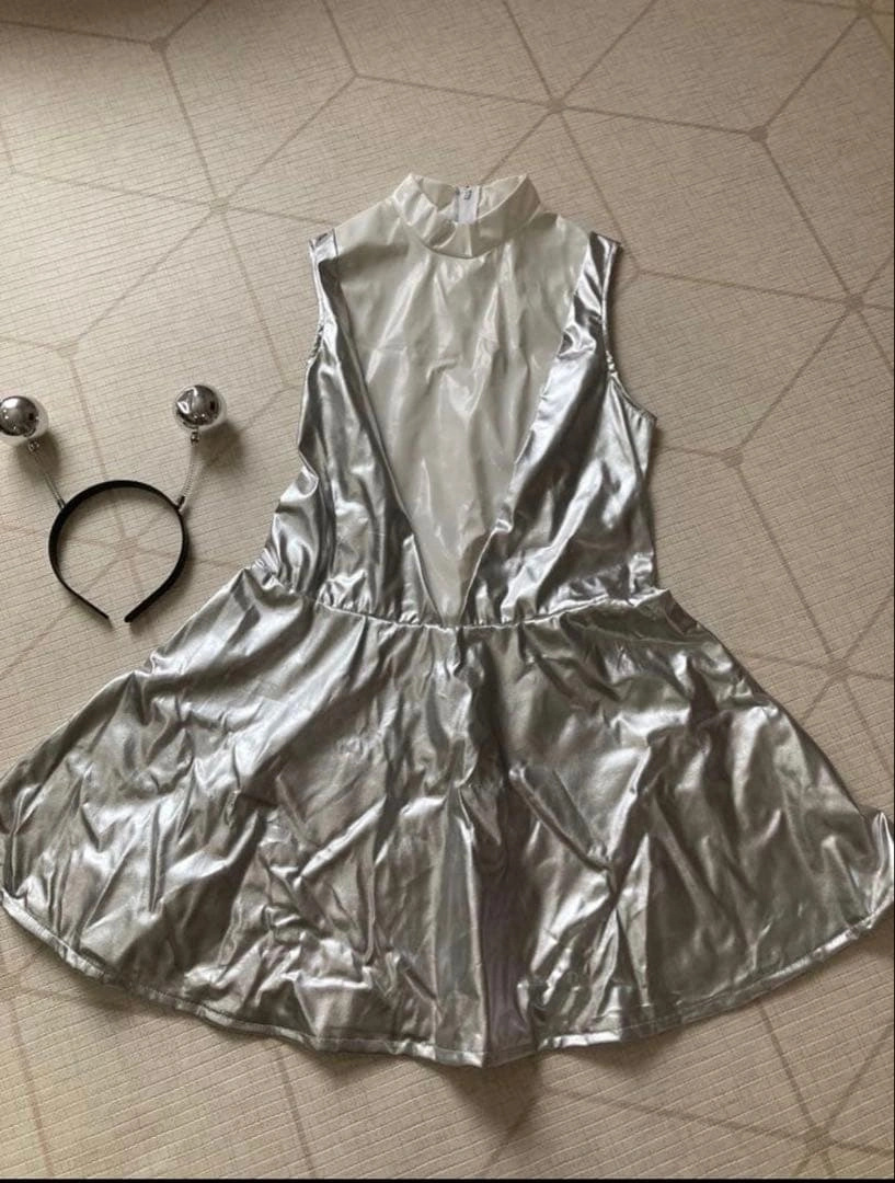 宇宙人コスプレワンピースの写真2枚目