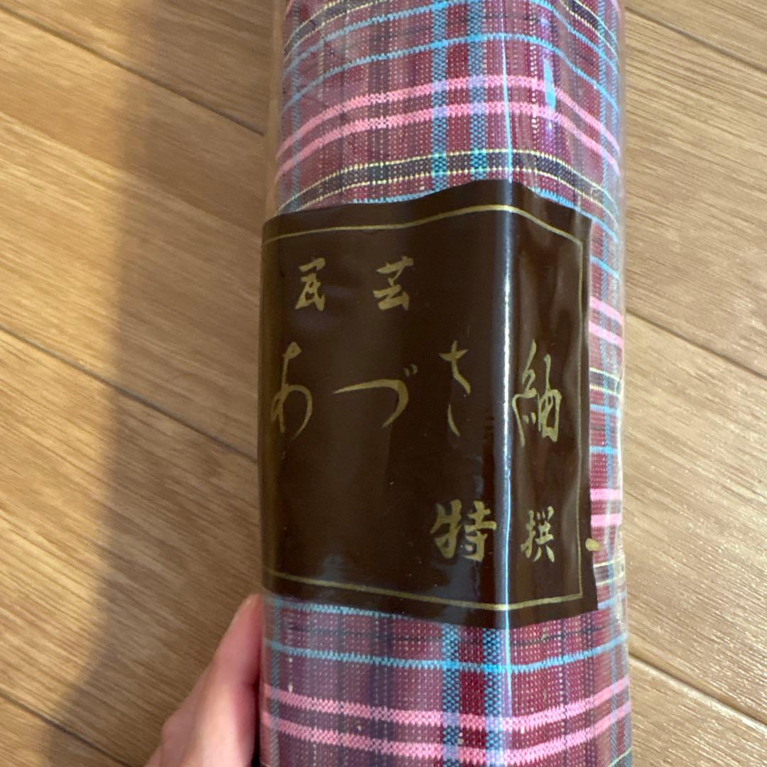 反物　チェック柄の写真4枚目