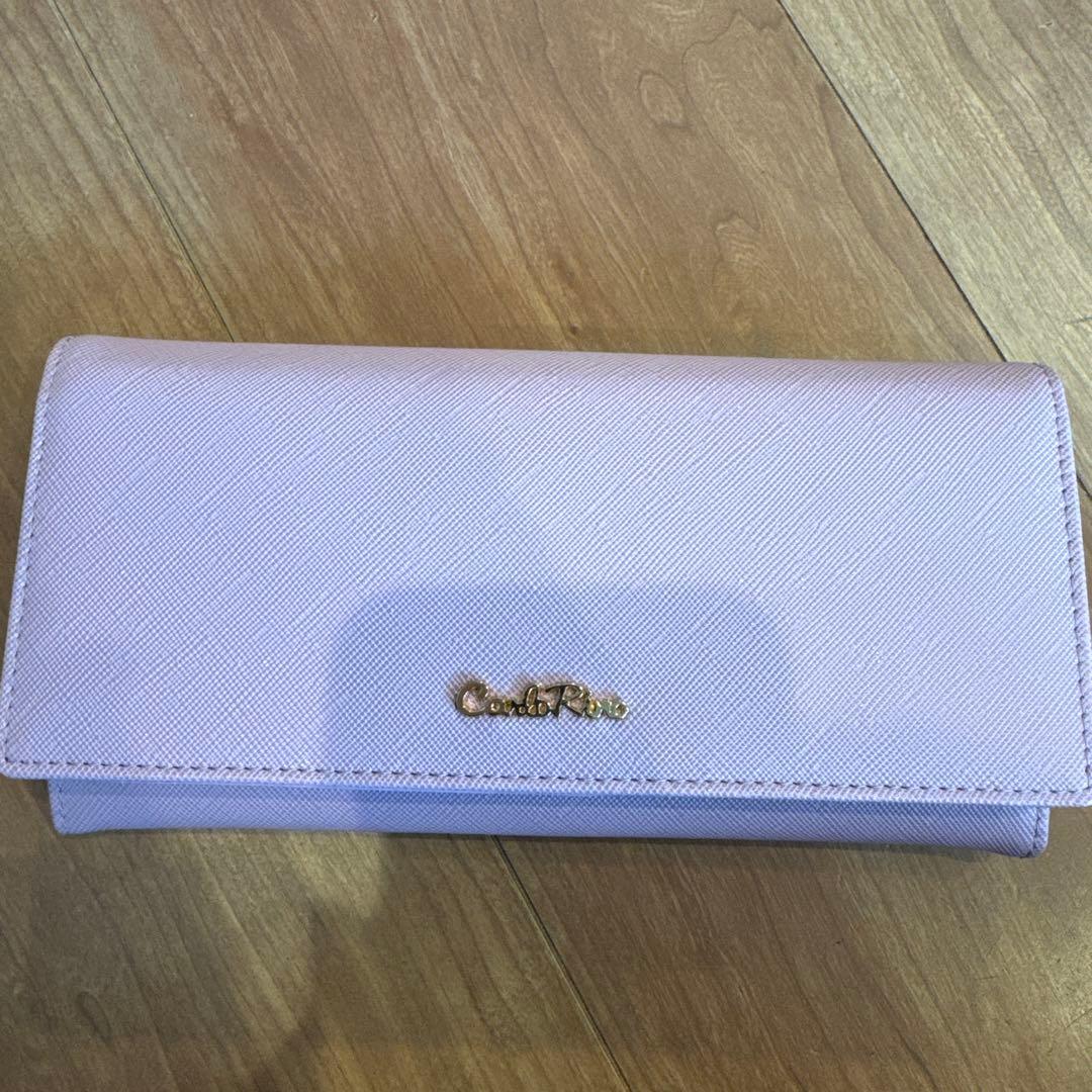 【新品】carlo rino カリノリノ 長財布 パープルの写真2枚目