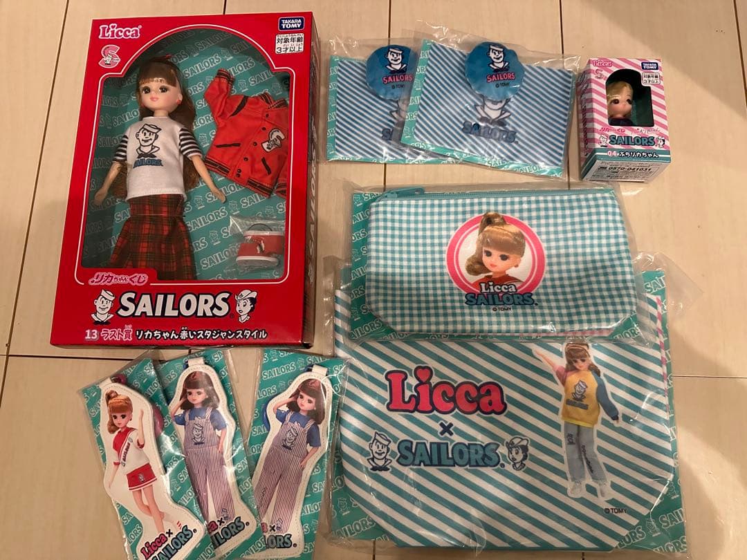 Licca Sailors コラボ人形セット リカちゃんくじ×セーラーズ ラスト