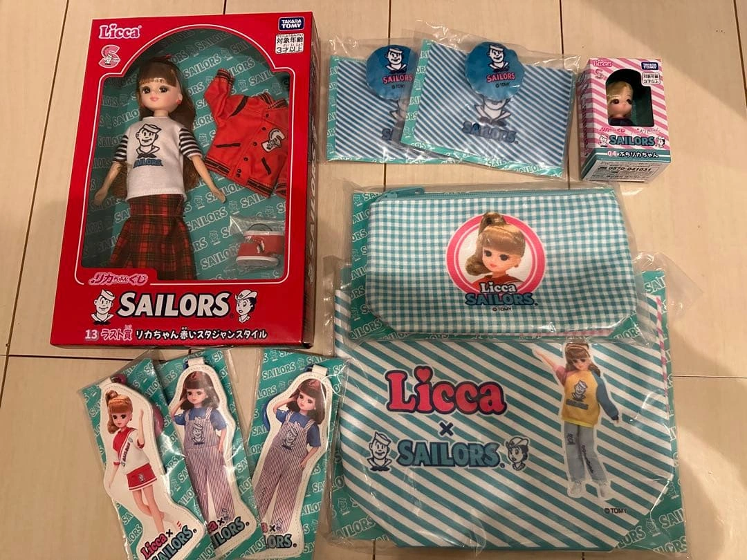 Licca Sailors コラボ人形セット リカちゃんくじ×セーラーズ ラスト