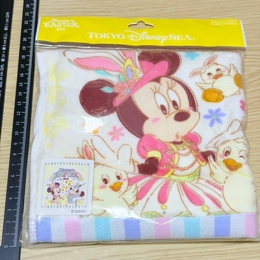 ディズニー ミニーマウス うさぴよ フェイスタオル