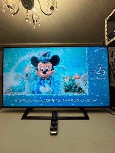 50型!地上波もNetflixもYouTubeも大画面で観たい方に!の写真2枚目