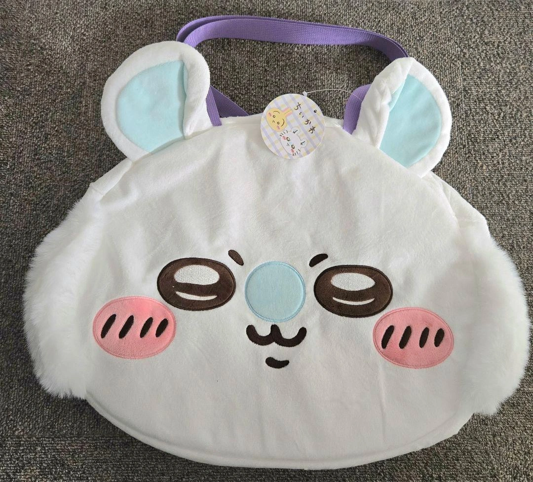 ✨新品タグ付きちいかわ おかおBIGボストンバッグ② モモンガ✨
