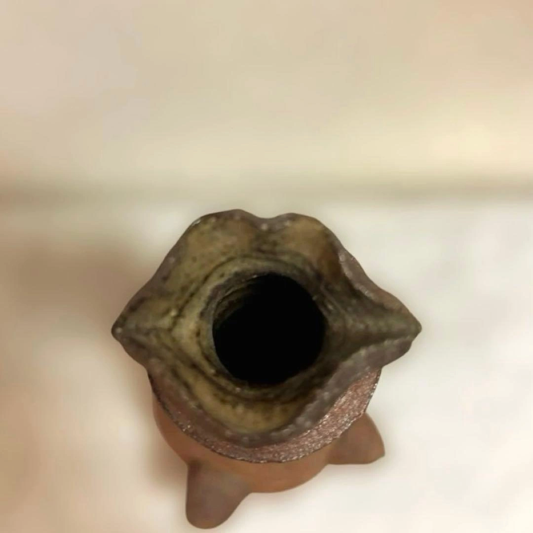 一点物 前衛芸術 焼き物 花器 オブジェ 身体モチーフ 唇 耳 胸 現代美術の写真8枚目