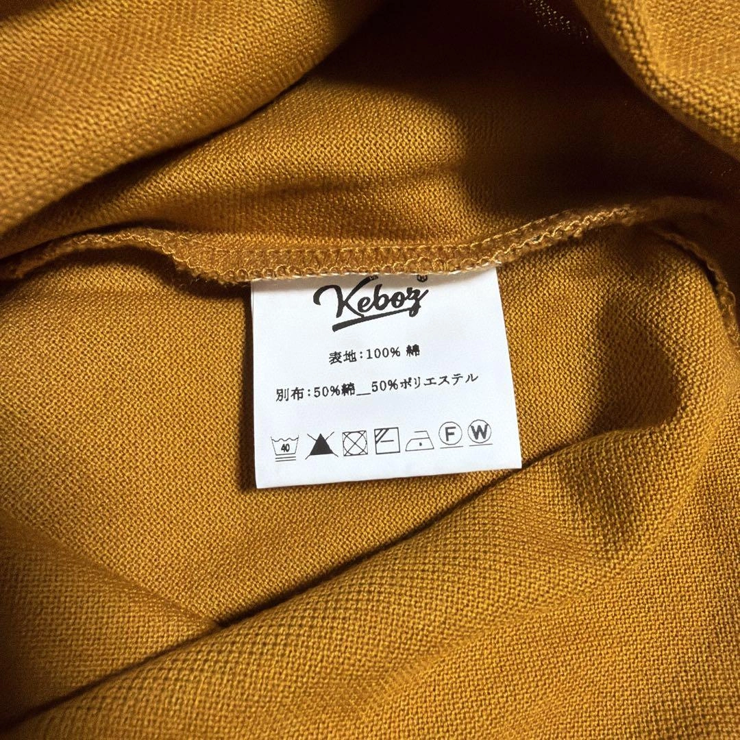 【極美品】 ケボズ keboz 刺繍ロゴ ポロシャツ XXL 大きいサイズの写真9枚目