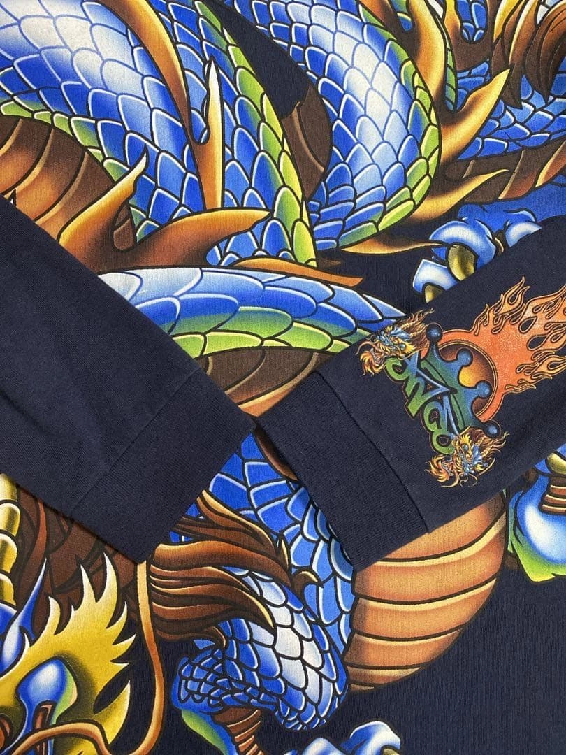 90s JNCO JEANS ロンT ヴィンテージ プリント ジンコ Y2Kの写真3枚目