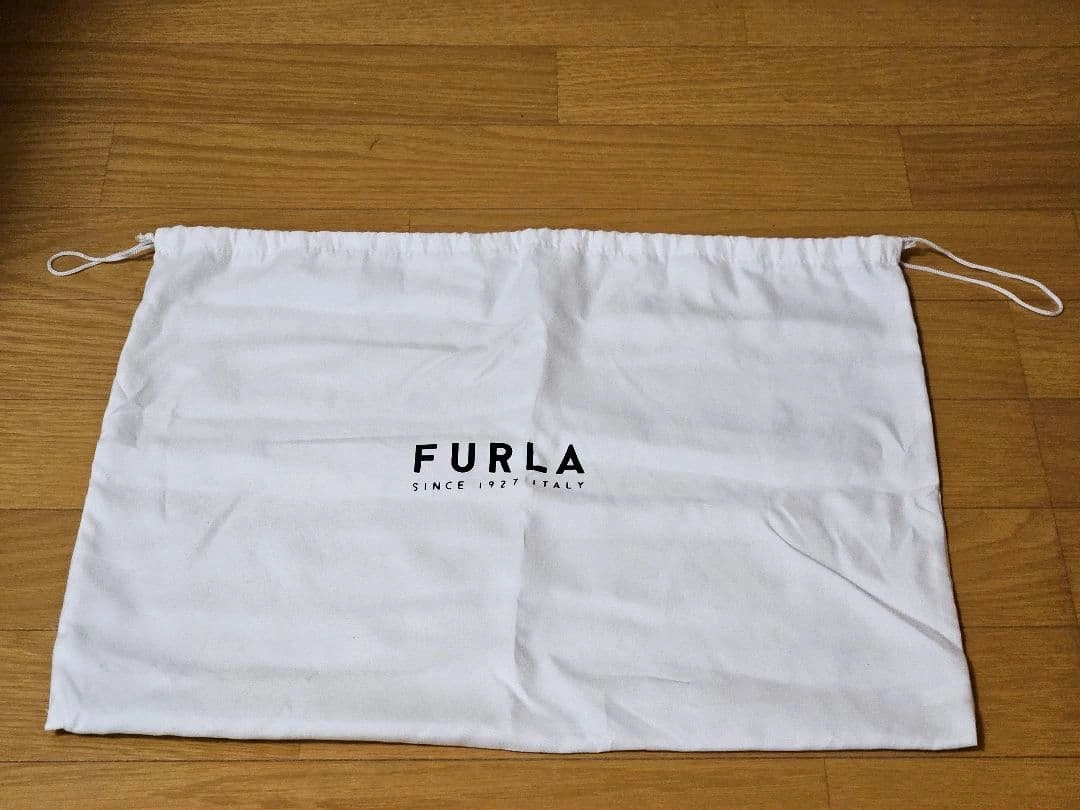 FURLA ドローストリング袋 約40cm x 30cm