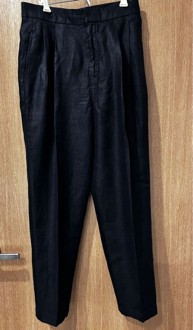 Massimo Dutti ブラック スラックス