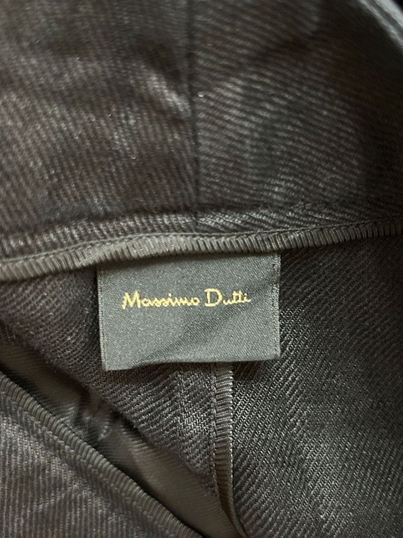 Massimo Dutti ブラック スラックスの写真3枚目