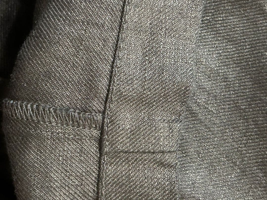 Massimo Dutti ブラック スラックスの写真6枚目