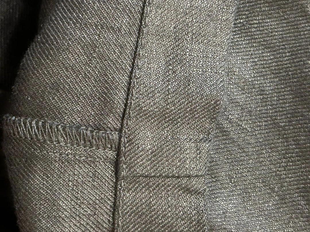 Massimo Dutti ブラック スラックスの写真6枚目