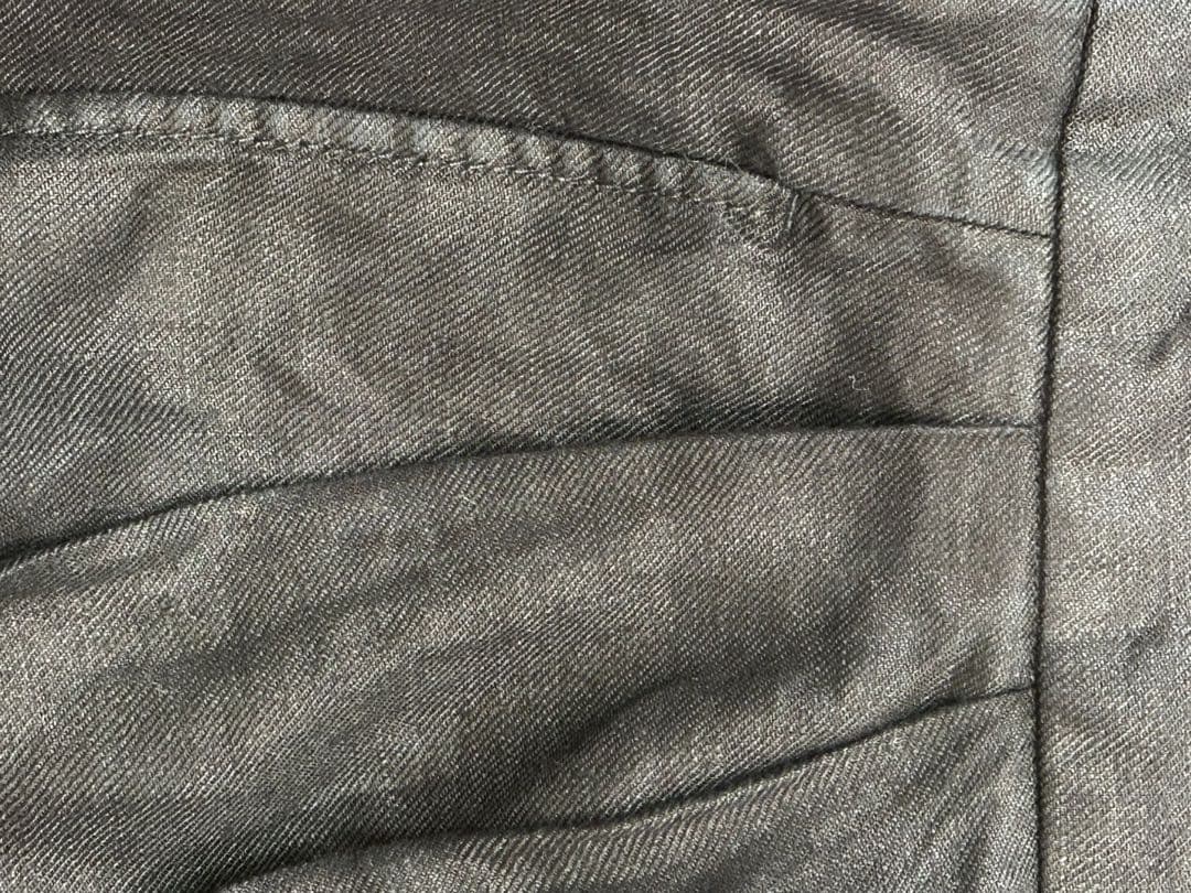 Massimo Dutti ブラック スラックスの写真8枚目