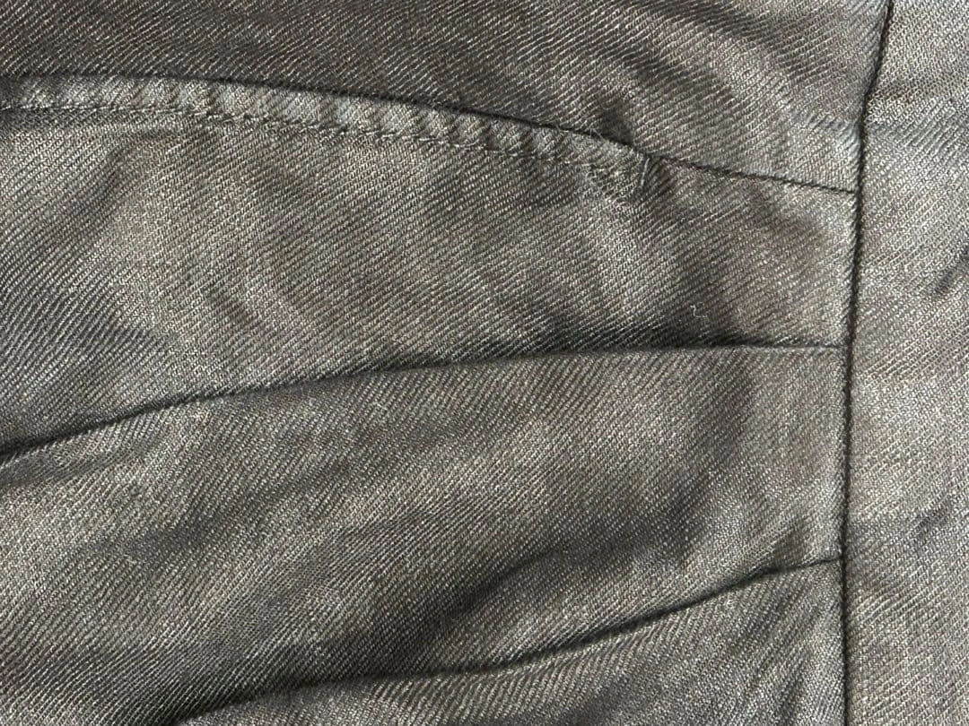Massimo Dutti ブラック スラックスの写真8枚目