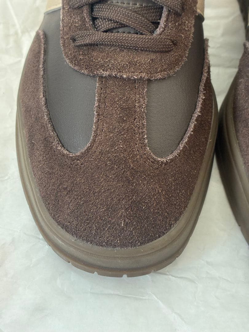 ADIDAS GRADAS KJ0859 ダークブラウン/クリーム 26.0cmの写真4枚目