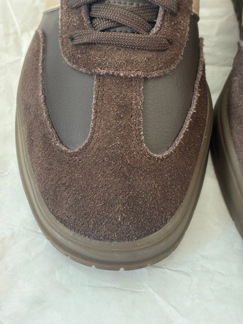 ADIDAS GRADAS KJ0859 ダークブラウン/クリーム 26.0cmの写真4枚目