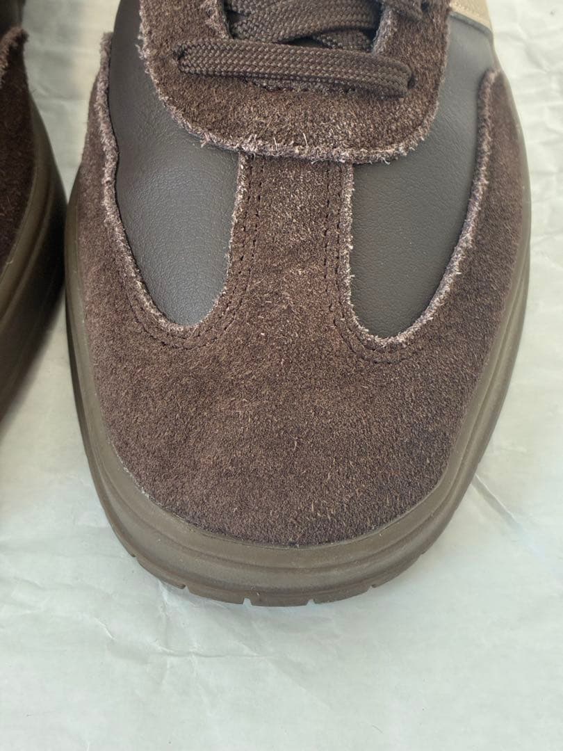 ADIDAS GRADAS KJ0859 ダークブラウン/クリーム 26.0cmの写真5枚目