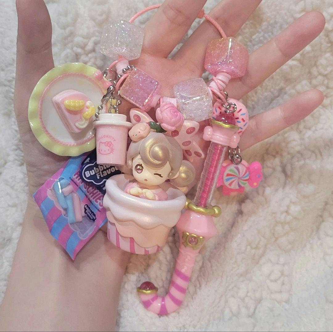 じゃらじゃらキーホルダー Momoji