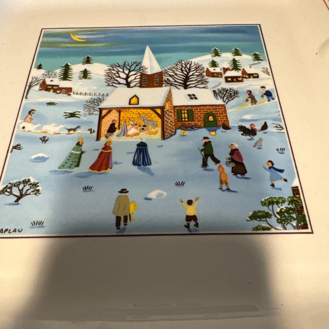 Villeroy & Boch NAIF CHRISTMAS プレートの写真2枚目
