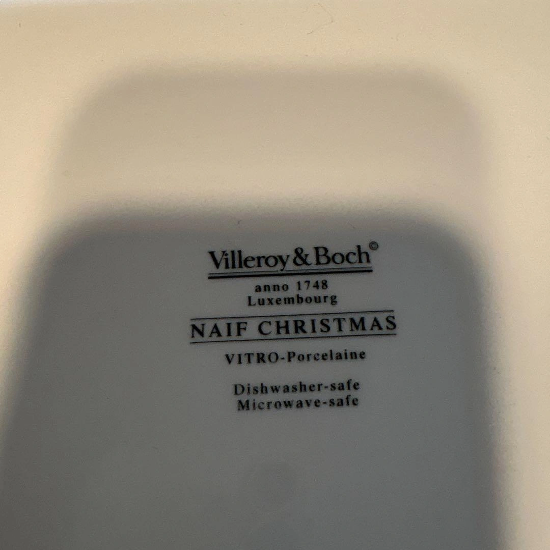Villeroy & Boch NAIF CHRISTMAS プレートの写真3枚目