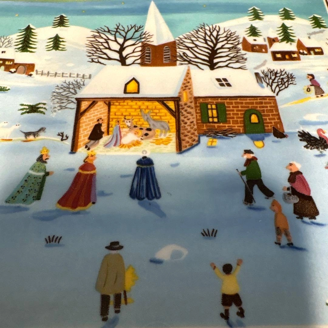 Villeroy & Boch NAIF CHRISTMAS プレートの写真4枚目