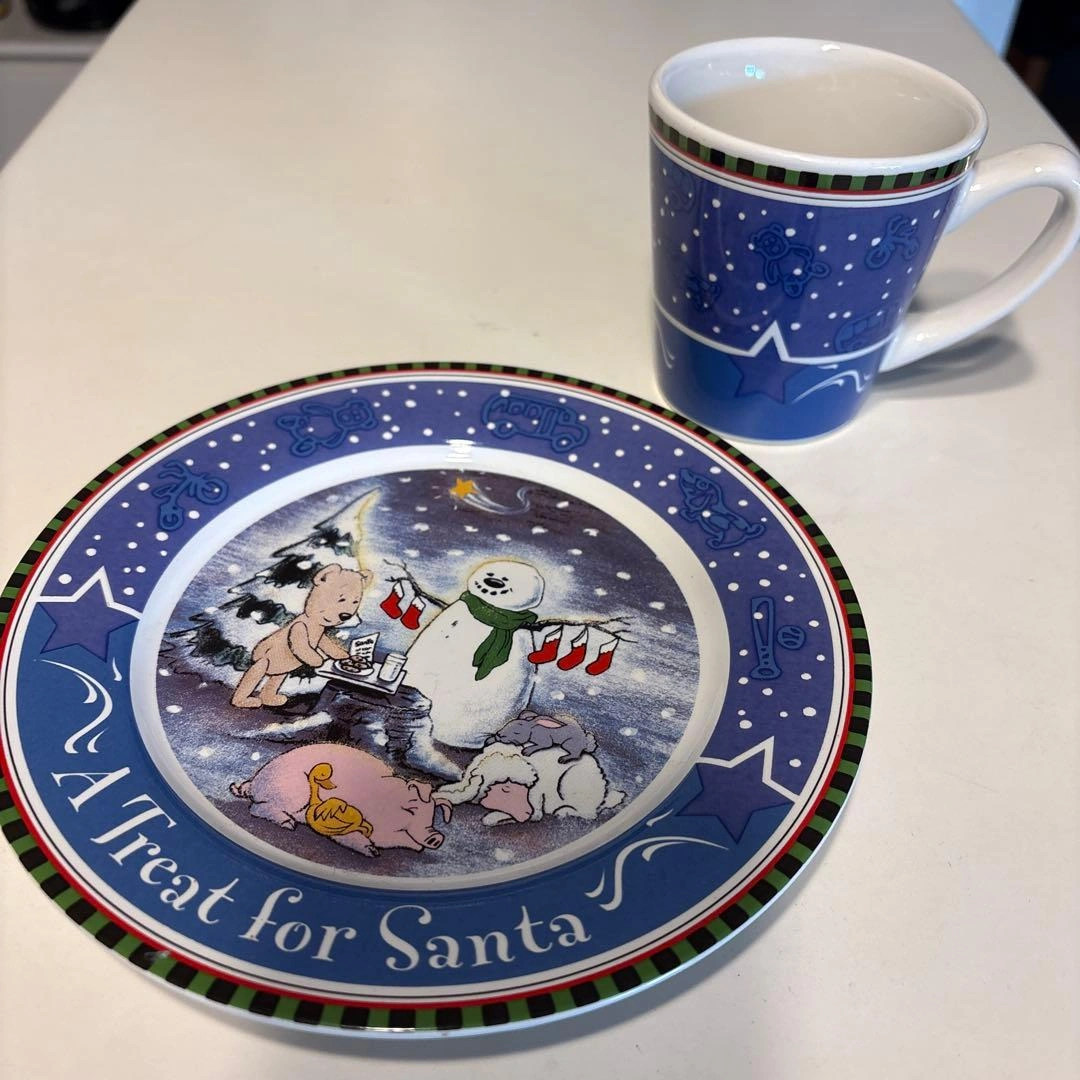 Starbucks クリスマス プレート カップセットBearista
