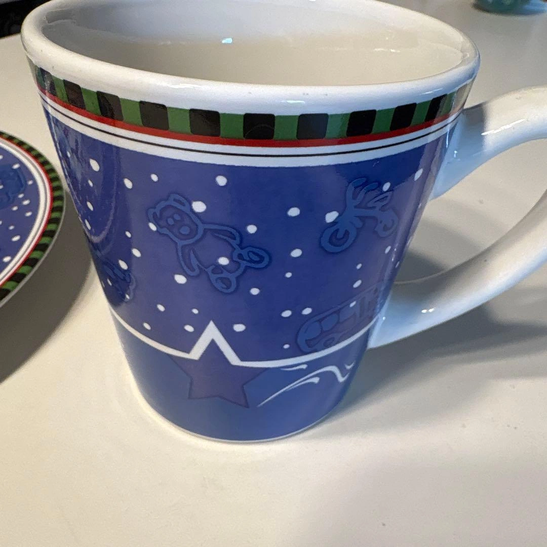 Starbucks クリスマス プレート カップセットBearistaの写真5枚目