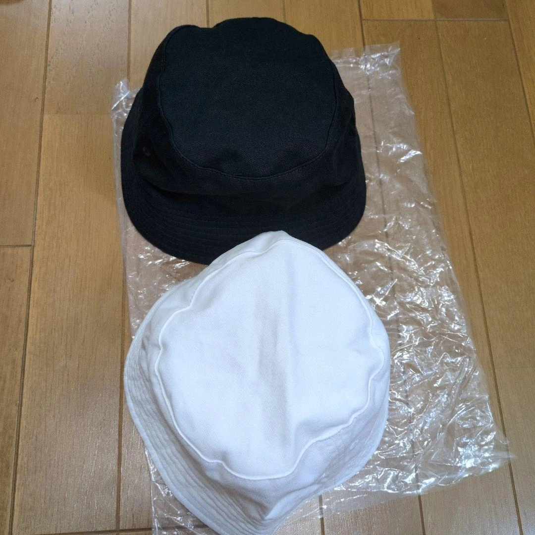 Jordan ナイキ 子供用 黒 バケットハット 白黒2つセットの写真4枚目