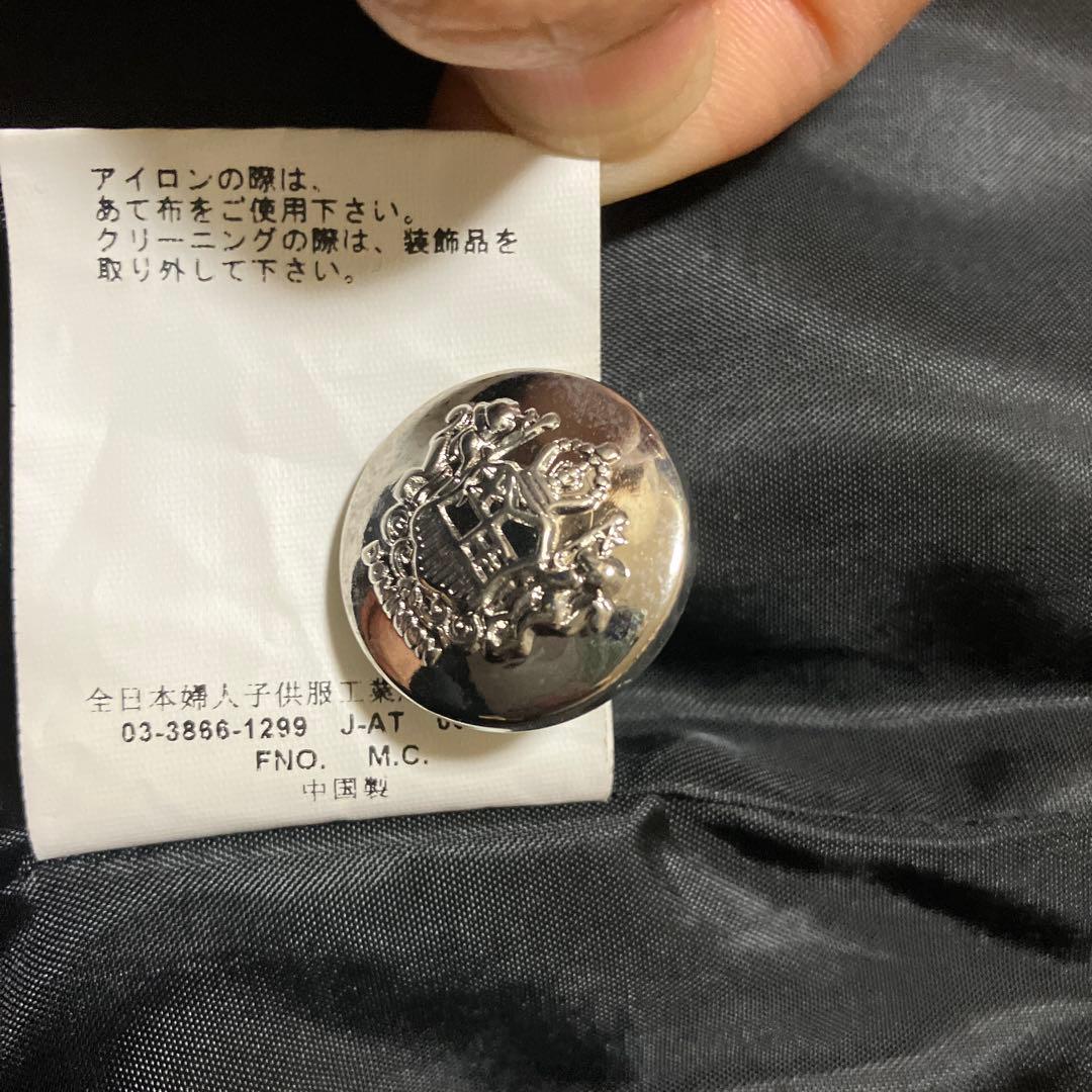 Flow Free黒いフォーマルパンツスーツ 卒業式165の写真3枚目