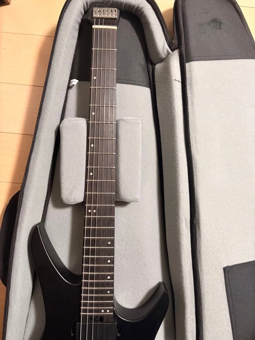 HEX Guitars N500 ヘッドレス エレキギター ステンレスフレットの写真5枚目