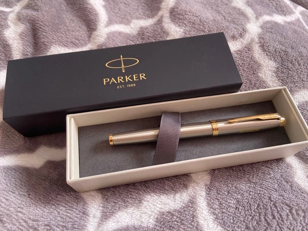 Parker 万年筆 JP Morgan刻印付き 新品未使用