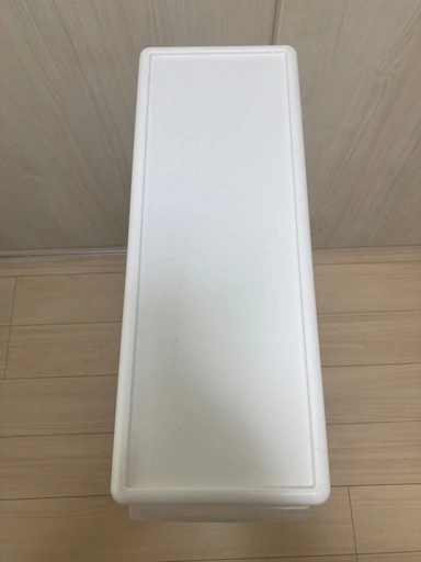 スリム3段チェスト 幅17cm 脚付き収納 キッチン収納 洗面所収納 キャビネット 棚の写真4枚目