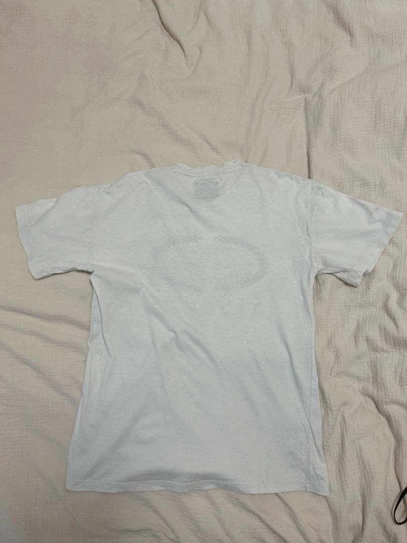 SISLEY シスレー Tシャツ 半袖 ロゴプリント ホワイト Sサイズの写真6枚目