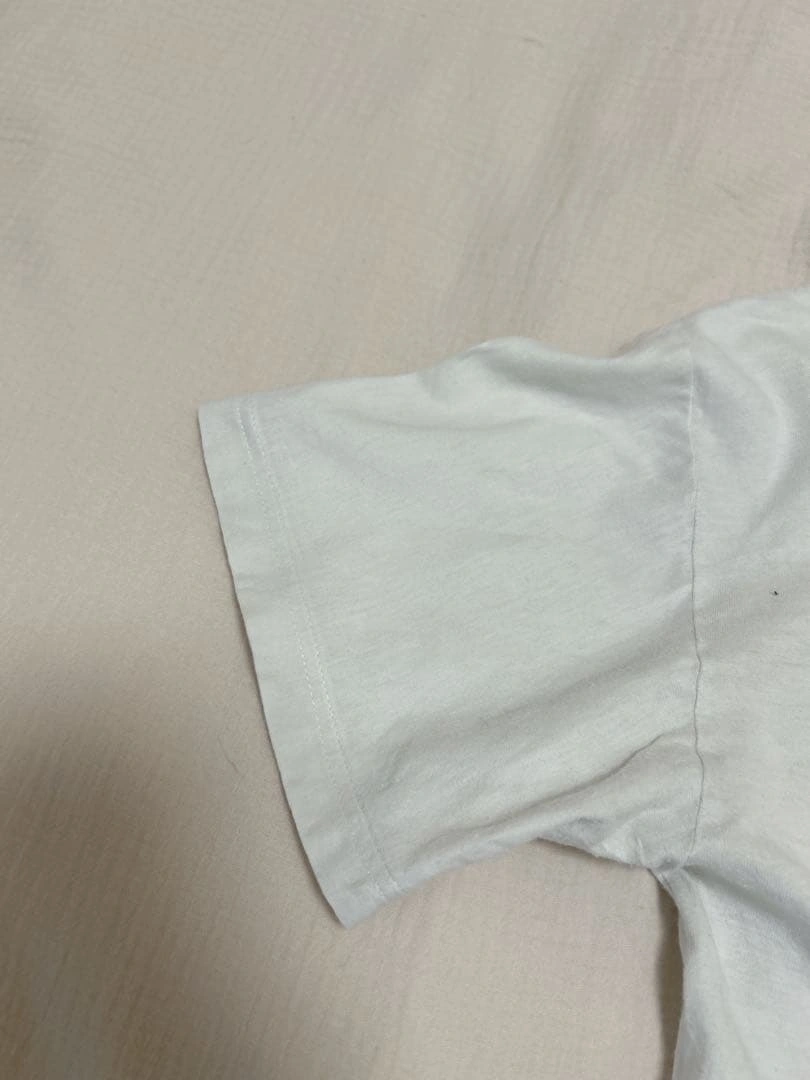 SISLEY シスレー Tシャツ 半袖 ロゴプリント ホワイト Sサイズの写真7枚目