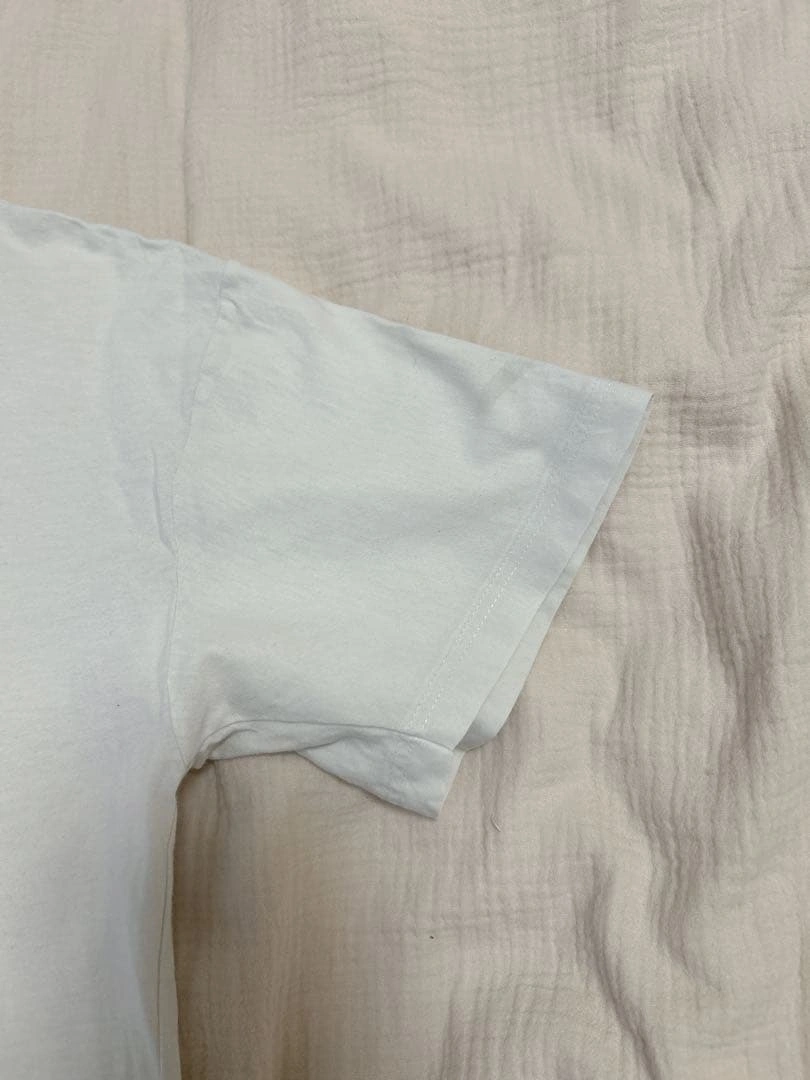 SISLEY シスレー Tシャツ 半袖 ロゴプリント ホワイト Sサイズの写真8枚目