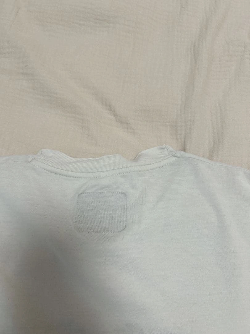 SISLEY シスレー Tシャツ 半袖 ロゴプリント ホワイト Sサイズの写真10枚目