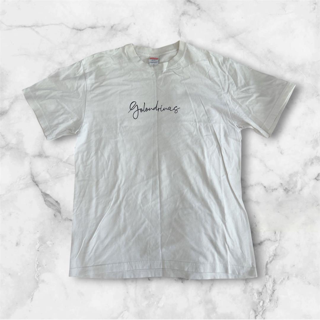 XLサイズ Galondinas ホワイトTシャツ 半袖 白色 ワンポイント