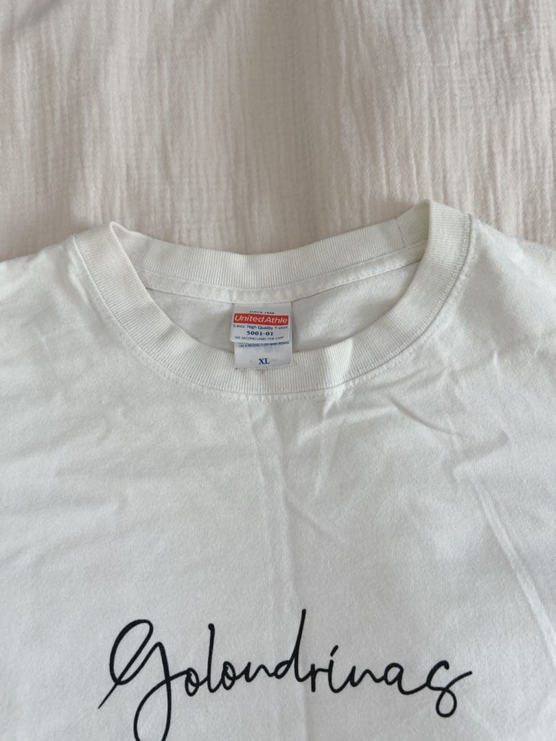 XLサイズ Galondinas ホワイトTシャツ 半袖 白色 ワンポイントの写真6枚目